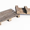 Industrial Wooden Pallets Essential Logistics Equipment for Material Handling and Shipping