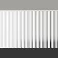 White Vertical Blinds With Sleek Uniform Slats For Window Covering 3d model