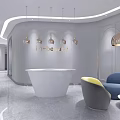 Front Desk 3d model
