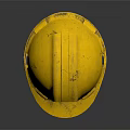 Yellow Hard Hat Construction Safety Equipment For Workplace And Industrial Protection Gear