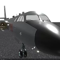 Fighter Jet 11098 Flying With Extended Landing Gear In Cloudy Sky