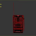 Portable Black Radio with Antenna FM AM Tuning Dial Buttons REI LINC Brand