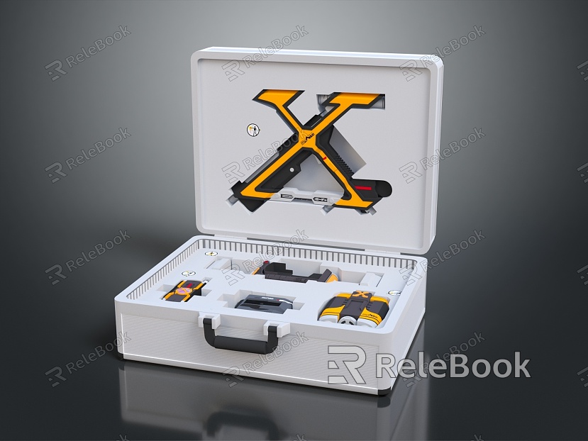 Modern Toolbox Kamen Rider Box Gearbox Science Fiction Box model