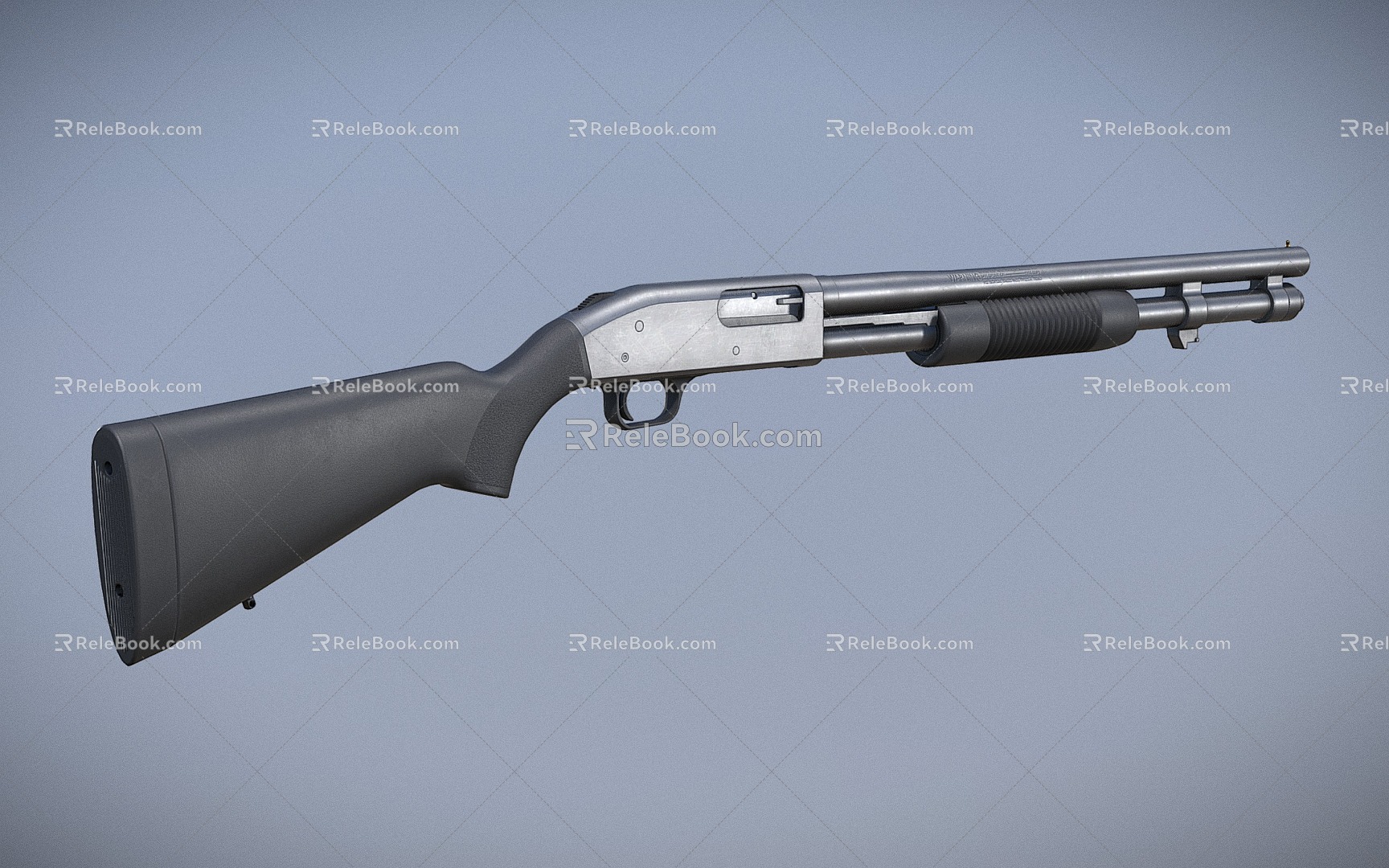 Shotgun Shotgun Mossberg 590 3d model