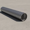 Industrial Equipment Durable Flexible Metal Spiral Hose for Ventilation Systems