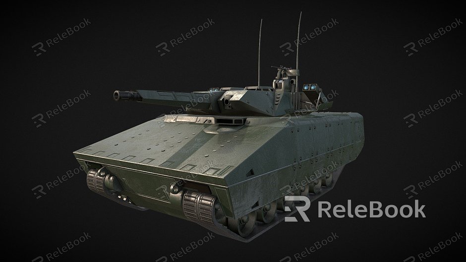 Armored Personnel Carrier Tank model