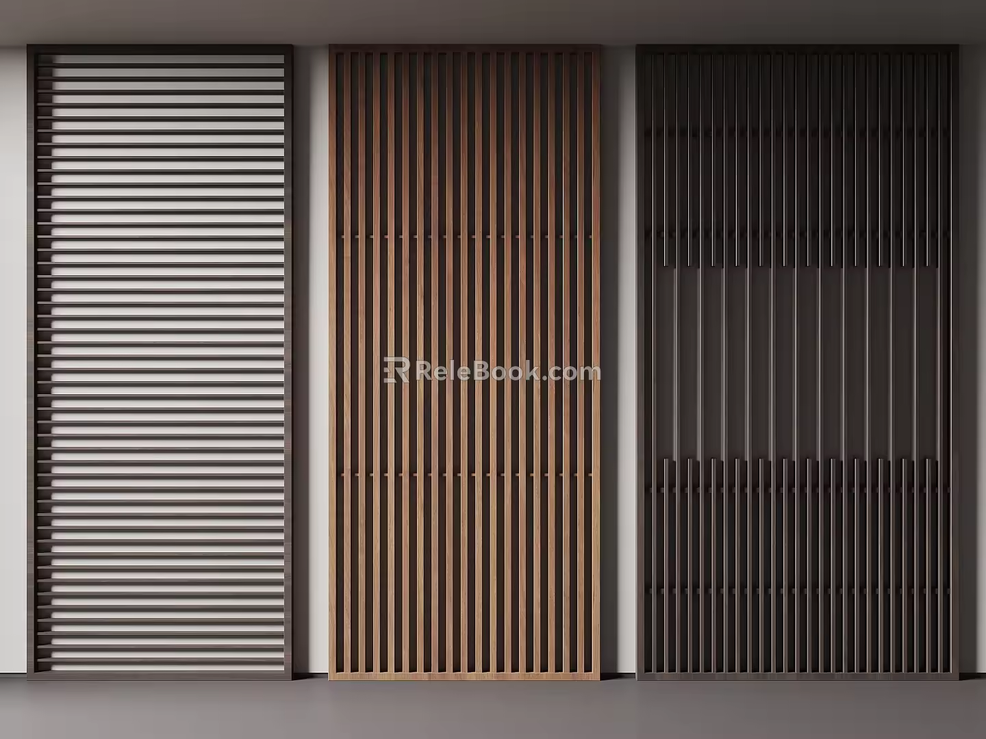 New Chinese Partition 3d model