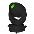 Black Moving Head Spotlight With Green Lens For Professional Stage Lighting Use