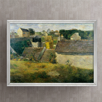 European Landscape Painting 3d model