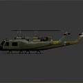 Two Detailed Helicopter Scale Models With Rotors And Landing Gear