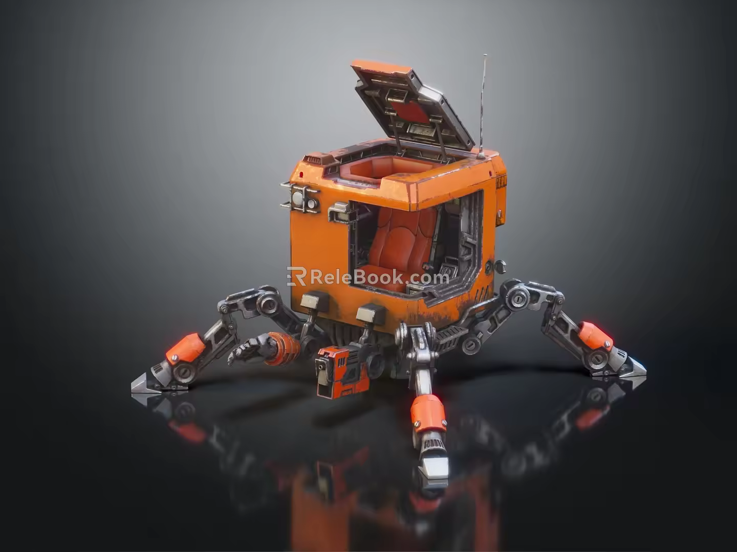 Modern Robots 3d model