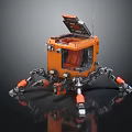 Modern Robots 3d model