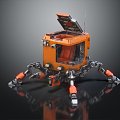 Modern Robots 3d model