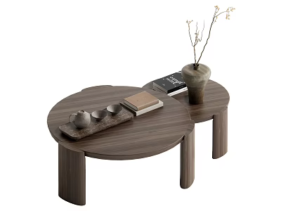 Middle Ancient Style Coffee Table 3d model