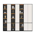 Modern Bookcase Simple Bookcase 3d model