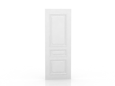 Jane ou door core door leaf 3d model