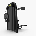 Seated Strength Training Sports Equipment With Black Frame And Control Panel For Gym Use