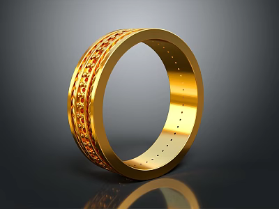 Modern Ring Diamond Ring Gem Ring Women's Ring Wedding Ring 3d model