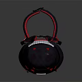 Wildcraft Navy Blue Backpack With Red Accents And Functional Design