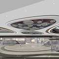 Modern Mall Node 3d model