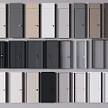 Hinged Doors Collection With Diverse Colors And Modern Styles For Home Use