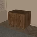 Bedside table 3d model