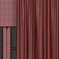 Light Beige Window Curtains with Soft Fabric and Sheer Layer for Modern Home Window Decoration