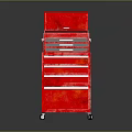 Modern toolbox large toolbox iron box iron box 3d model