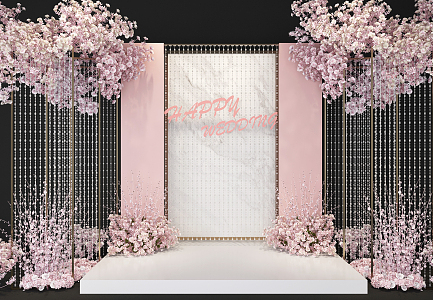 Modern Meichen Wedding 3d model