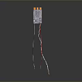 Modern Compact Computer Circuit Module With Colorful Connecting Wires And Interface Ports