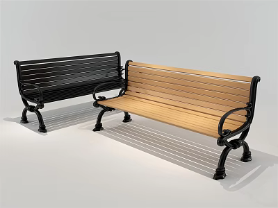 Jane European Outdoor Chair Bench Park Chair 3d model Jane European Outdoor Chair Bench Park Chair 3d model