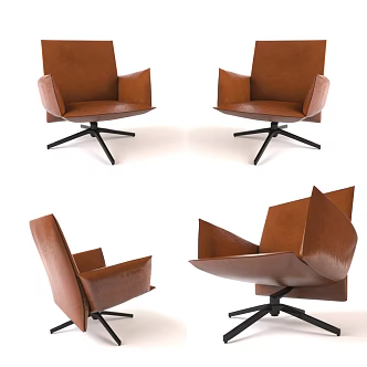 Modern Single Sofa Chair 3d model