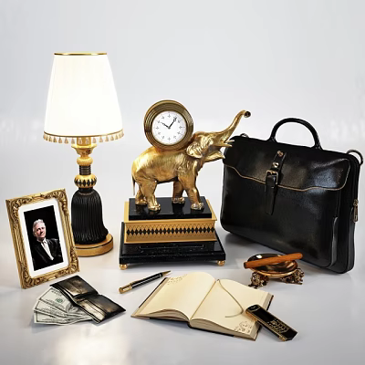 Ornaments combination 3d model Ornaments combination 3d model