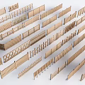 Various Fence Designs Including Wooden And Metal Styles For Outdoor Spaces