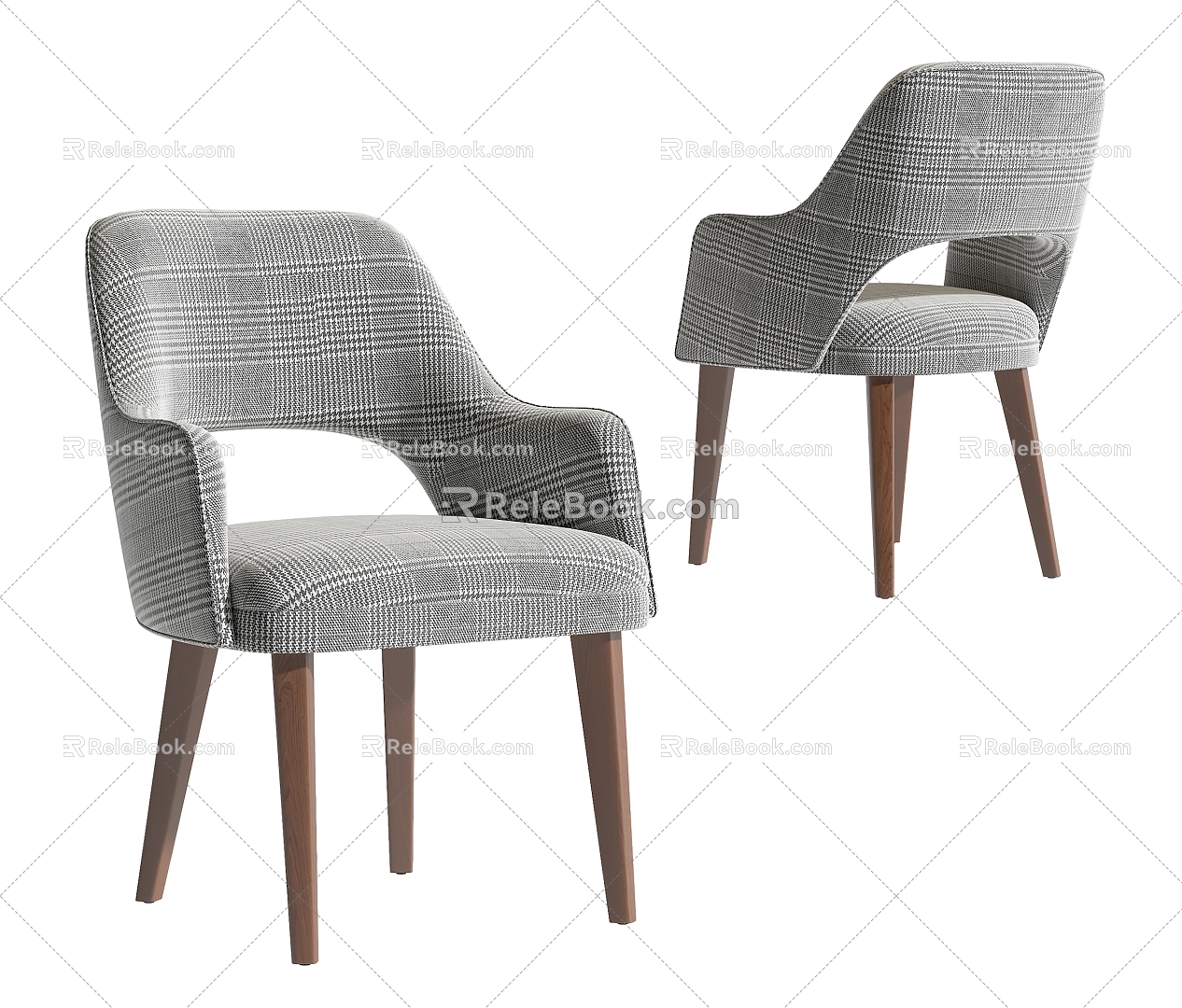 single chair 3d model