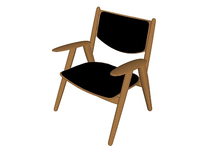 Modern Lounge Chair British Furniture 3d model Modern Lounge Chair British Furniture 3d model