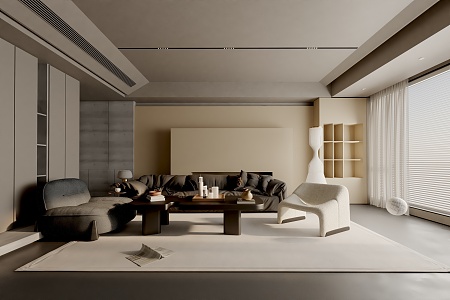 Living room 3d model