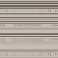 Carved lines European texture plaster lines 3d model