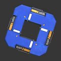 Modern Box Science Fiction Box Science Fiction Box 3d model