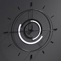 Modern Clock 3d model