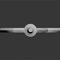 Silver Decorative Sword With Intricate Hilt Design And Metallic Finish For Fantasy Collectors Or