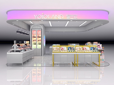 Cosmetic shop Beauty shop Cosmetic shop Skin care shop Cosmetic shop Specialty shop Beauty shop Experience shop 3d model