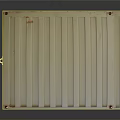 Branded Shipping Container With container.com Logo And Metal Structure For Storage And Transport Use