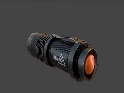 Modern flashlight miniature flashlight 3d model Modern flashlight miniature flashlight 3d model