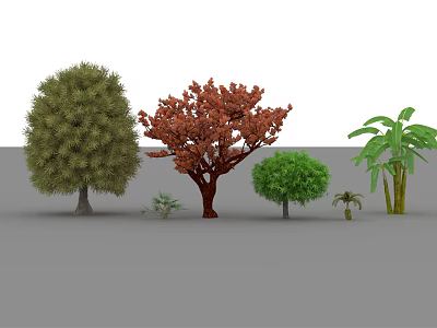Modern Tree Garden Landscape Tree Plant Small Tree 3d model Modern Tree Garden Landscape Tree Plant Small Tree 3d model