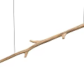 Hanging hanger clothes rail 3d model