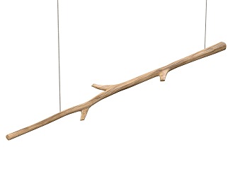 Hanging hanger clothes rail 3d model