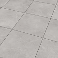 Gray Stone Like Floor Tiles With Textured Surface And Contemporary Design 3d model