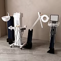 Modern Professional White Beauty Equipment With Display Screen And Adjustable Stand In Salon