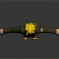 Anime Naruto Character with Spiky Yellow Hair and Orange Jumpsuit Appearance